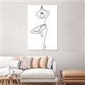 Picture of Yoga Pose IV _GroupedProduct_Rectangle_Portrait_Unframed_Print_Only_
