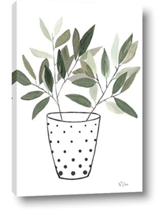 Picture of Leaves in Fun Vase I