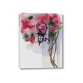 Picture of Red Floral Lamp _GroupedProduct_Rectangle_Portrait_Canvas_