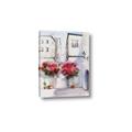 Picture of Red Floral Buildings _GroupedProduct_Rectangle_Portrait_Canvas_