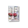 Picture of Red Floral Buildings _GroupedProduct_Rectangle_Portrait_Canvas_