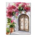 Picture of Red Floral Arch _GroupedProduct_Rectangle_Portrait_Canvas_