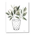 Picture of Leaves in Fun Vase I _GroupedProduct_Rectangle_Portrait_Canvas_