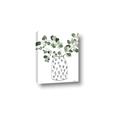 Picture of Leaves in Fun Vase II  _GroupedProduct_Rectangle_Portrait_Canvas_