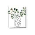 Picture of Leaves in Fun Vase II  _GroupedProduct_Rectangle_Portrait_Canvas_
