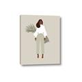 Picture of Palm Girl Fashion I _GroupedProduct_Rectangle_Portrait_Canvas_