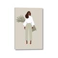 Picture of Palm Girl Fashion I _GroupedProduct_Rectangle_Portrait_Canvas_
