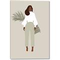 Picture of Palm Girl Fashion I _GroupedProduct_Rectangle_Portrait_Canvas_
