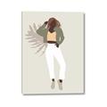 Picture of Palm Girl Fashion II  _GroupedProduct_Rectangle_Portrait_Canvas_