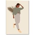 Picture of Palm Girl Fashion III _GroupedProduct_Rectangle_Portrait_Canvas_
