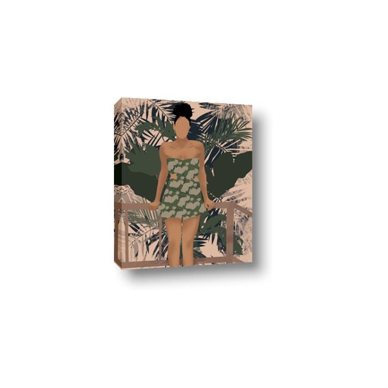 Picture of Tropical Lady II _GroupedProduct_Rectangle_Portrait_Canvas_