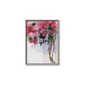 Picture of Red Floral Lamp _GroupedProduct_Rectangle_Portrait_Canvas_Framed_
