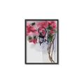 Picture of Red Floral Lamp _GroupedProduct_Rectangle_Portrait_Canvas_Framed_