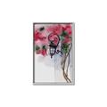 Picture of Red Floral Lamp _GroupedProduct_Rectangle_Portrait_Canvas_Framed_