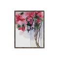 Picture of Red Floral Lamp _GroupedProduct_Rectangle_Portrait_Canvas_Framed_