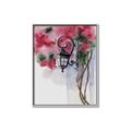 Picture of Red Floral Lamp _GroupedProduct_Rectangle_Portrait_Canvas_Framed_