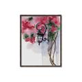 Picture of Red Floral Lamp _GroupedProduct_Rectangle_Portrait_Canvas_Framed_