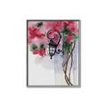 Picture of Red Floral Lamp _GroupedProduct_Rectangle_Portrait_Canvas_Framed_