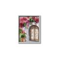Picture of Red Floral Arch _GroupedProduct_Rectangle_Portrait_Canvas_Framed_