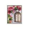Picture of Red Floral Arch _GroupedProduct_Rectangle_Portrait_Canvas_Framed_