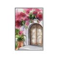 Picture of Red Floral Arch _GroupedProduct_Rectangle_Portrait_Canvas_Framed_