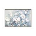 Picture of Blue Magnolias _GroupedProduct_Rectangle_Landscape_Canvas_Framed_