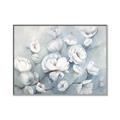 Picture of Blue Magnolias _GroupedProduct_Rectangle_Landscape_Canvas_Framed_