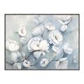 Picture of Blue Magnolias _GroupedProduct_Rectangle_Landscape_Canvas_Framed_
