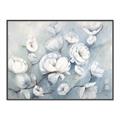 Picture of Blue Magnolias _GroupedProduct_Rectangle_Landscape_Canvas_Framed_