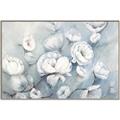 Picture of Blue Magnolias _GroupedProduct_Rectangle_Landscape_Canvas_Framed_