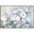 Picture of Blue Magnolias _GroupedProduct_Rectangle_Landscape_Canvas_Framed_