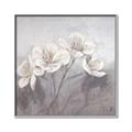 Picture of White Magnolias _GroupedProduct_Square_Canvas_Framed_