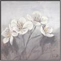 Picture of White Magnolias _GroupedProduct_Square_Canvas_Framed_