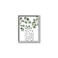 Picture of Leaves in Fun Vase II  _GroupedProduct_Rectangle_Portrait_Canvas_Framed_