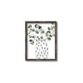 Picture of Leaves in Fun Vase II  _GroupedProduct_Rectangle_Portrait_Canvas_Framed_