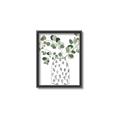 Picture of Leaves in Fun Vase II  _GroupedProduct_Rectangle_Portrait_Canvas_Framed_