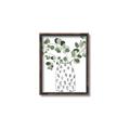 Picture of Leaves in Fun Vase II  _GroupedProduct_Rectangle_Portrait_Canvas_Framed_