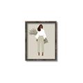Picture of Palm Girl Fashion I _GroupedProduct_Rectangle_Portrait_Canvas_Framed_