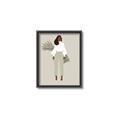 Picture of Palm Girl Fashion I _GroupedProduct_Rectangle_Portrait_Canvas_Framed_