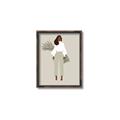 Picture of Palm Girl Fashion I _GroupedProduct_Rectangle_Portrait_Canvas_Framed_