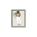 Picture of Palm Girl Fashion II  _GroupedProduct_Rectangle_Portrait_Canvas_Framed_
