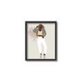 Picture of Palm Girl Fashion II  _GroupedProduct_Rectangle_Portrait_Canvas_Framed_