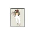 Picture of Palm Girl Fashion II  _GroupedProduct_Rectangle_Portrait_Canvas_Framed_