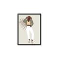 Picture of Palm Girl Fashion II  _GroupedProduct_Rectangle_Portrait_Canvas_Framed_