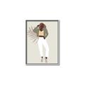 Picture of Palm Girl Fashion II  _GroupedProduct_Rectangle_Portrait_Canvas_Framed_