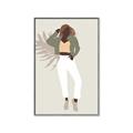 Picture of Palm Girl Fashion II  _GroupedProduct_Rectangle_Portrait_Canvas_Framed_