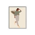 Picture of Palm Girl Fashion III _GroupedProduct_Rectangle_Portrait_Canvas_Framed_