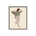 Picture of Palm Girl Fashion III _GroupedProduct_Rectangle_Portrait_Canvas_Framed_