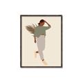 Picture of Palm Girl Fashion III _GroupedProduct_Rectangle_Portrait_Canvas_Framed_