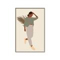 Picture of Palm Girl Fashion III _GroupedProduct_Rectangle_Portrait_Canvas_Framed_